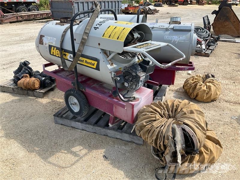 Frost Fighter Fighter 320000 BTU Space Heater Verhittings en ontdooi apparatuur