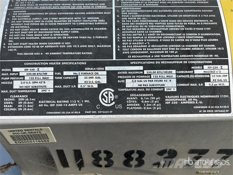 Frost Fighter IDF350 加熱・解凍設備