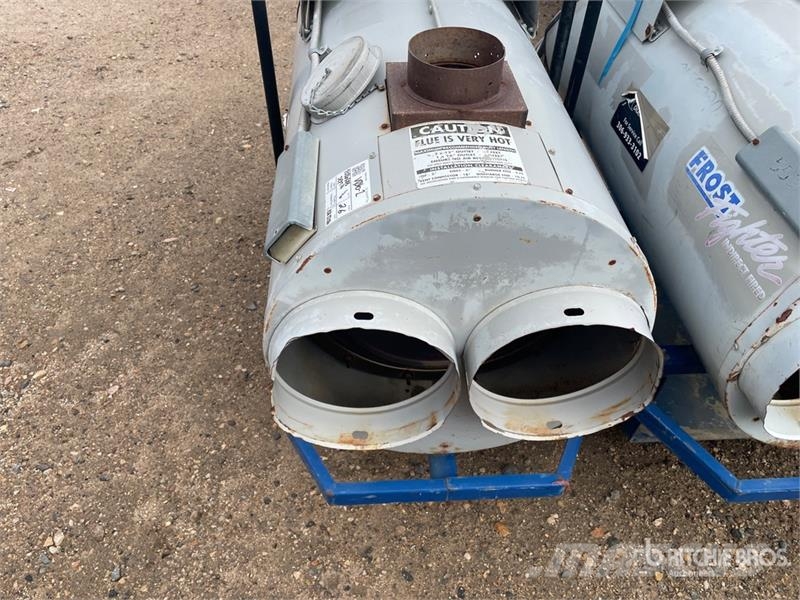 Frost Fighter of (6) Frost Fighter 350000 cal Space Heat Εξοπλισμός θέρμανσης και ξεπαγώματος