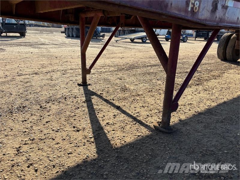Fruehauf 46 ft Tri/A Flatbed Oilfield Trailer Macchine utensili