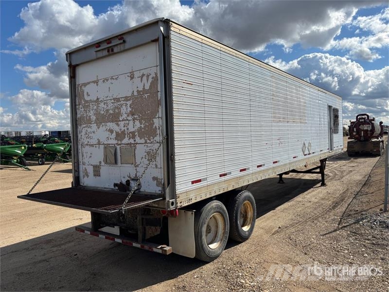 Fruehauf 46 ft x 102 in T/A Tool Crib Van Trailer Прицепы-фургоны