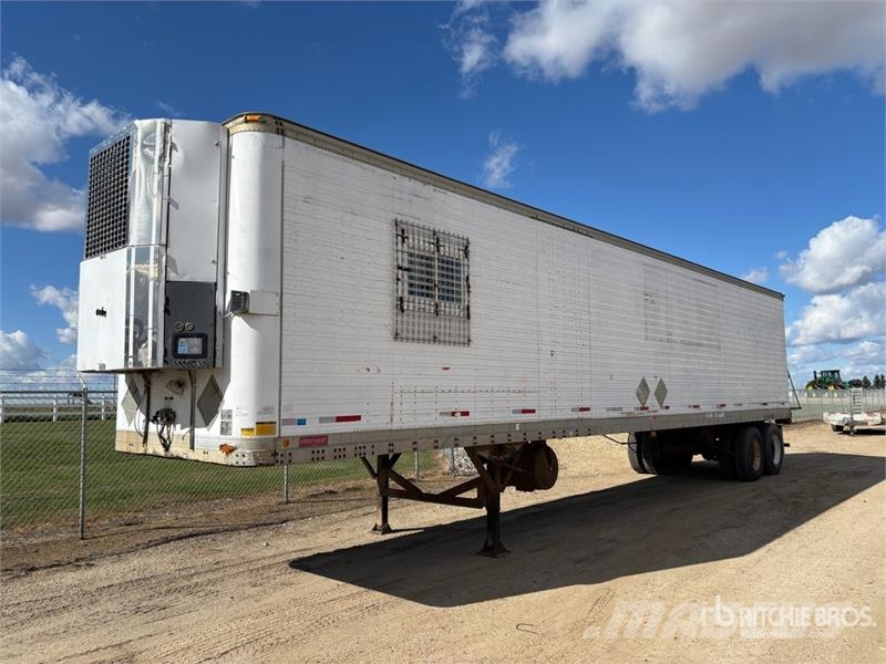 Fruehauf 46 ft x 102 in T/A Tool Crib Van Trailer Прицепы-фургоны