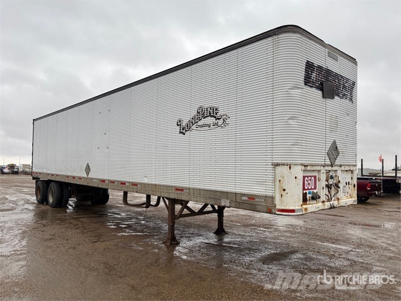 Fruehauf 48 ft x 102 in T/A Tool Crib Van Trailer Rimorchi cassonati