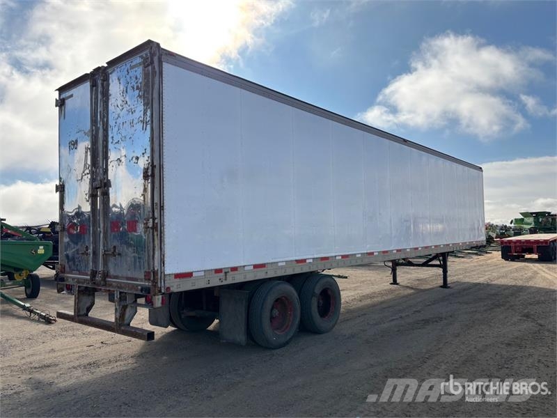 Fruehauf 48 ft x 102 in T/A Van Trailer Umpikoriperävaunut