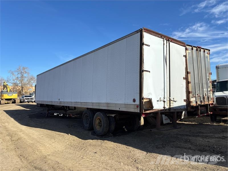 Fruehauf FB9-F2-50 50 ft T/A Van Trailer Ρυμούλκες κλούβα