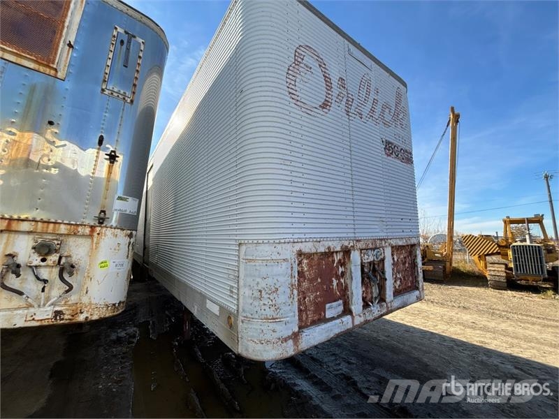 Fruehauf FB9-F2-50 50 ft T/A Van Trailer Ρυμούλκες κλούβα