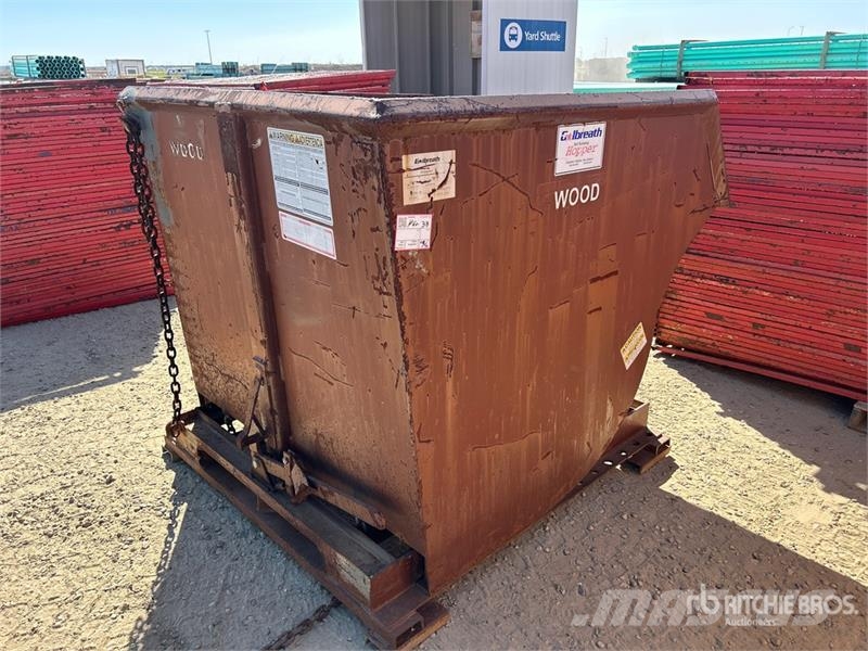 Galbreath H-250 2.5 Cyd Self-Dumping Hopper Fülltrichter und Füllschächte