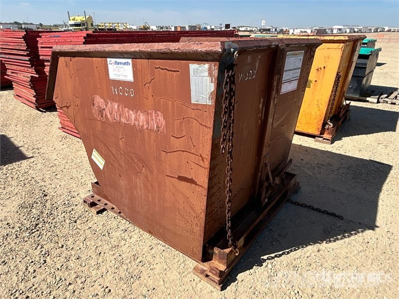 Galbreath H-250 2.5 Cyd Self-Dumping Hopper Fülltrichter und Füllschächte