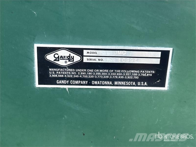 GANDY JMC Slit Over Seeder (Inoperable) Sonstige Landmaschinen