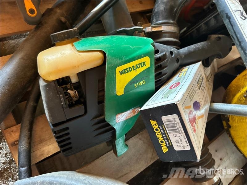 Gas Powered Blower, Weed Eater & Generator (Inoper Kiti naudoti statybos komponentai