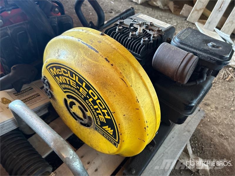 Gas Powered Blower, Weed Eater & Generator (Inoper Kiti naudoti statybos komponentai