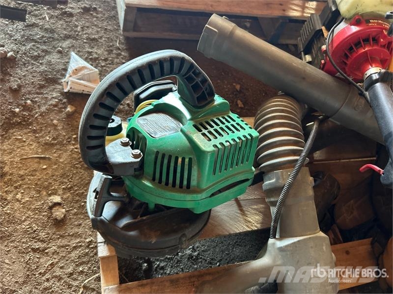 Gas Powered Blower, Weed Eater & Generator (Inoper Kiti naudoti statybos komponentai