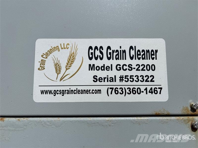 GCS 2200 Grain Cleaner Graanschoningsmachines