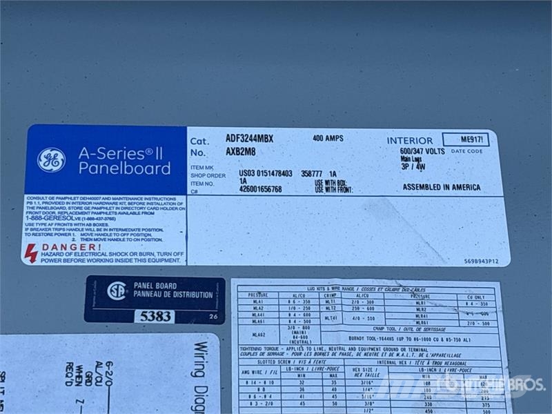 GE Panel Board Other components