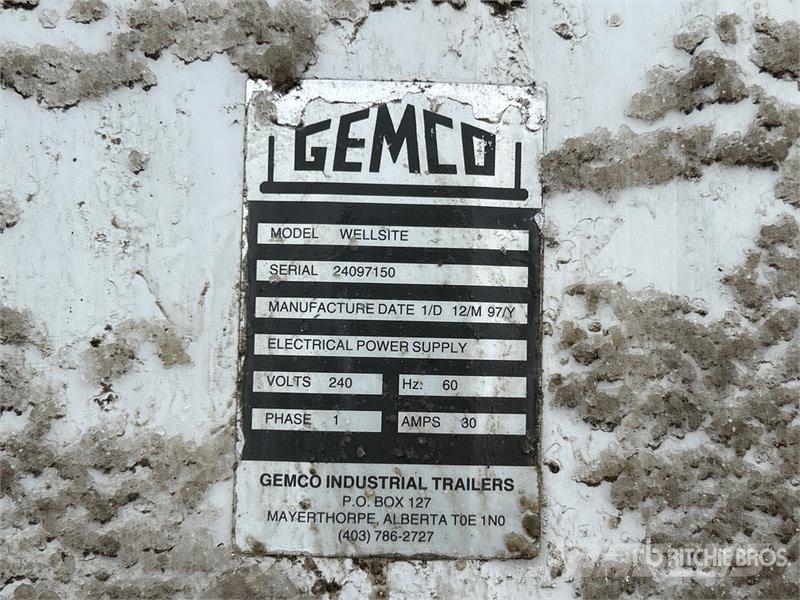 Gemco 40 ft x 12 ft Skid-Mounted Rig Manager Wells معدات البناء - غير ذلك