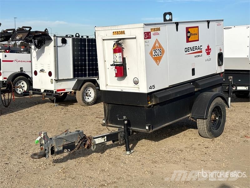 Generac MDG45IF4 38 kW Mobile Generator Set (Inoperable) Dizelski agregati