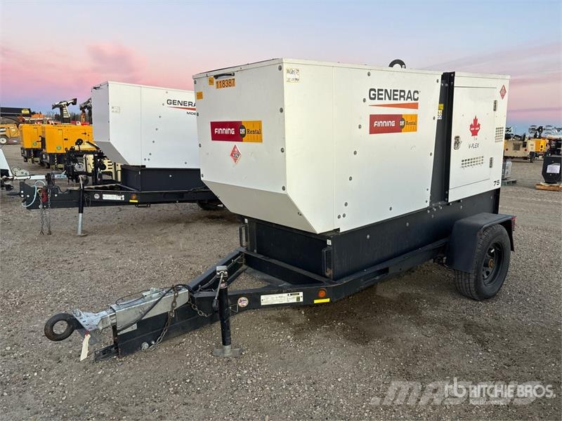 Generac MDG75 60 kW Mobile Generator Set (Inoperable) Dízel áramfejlesztők