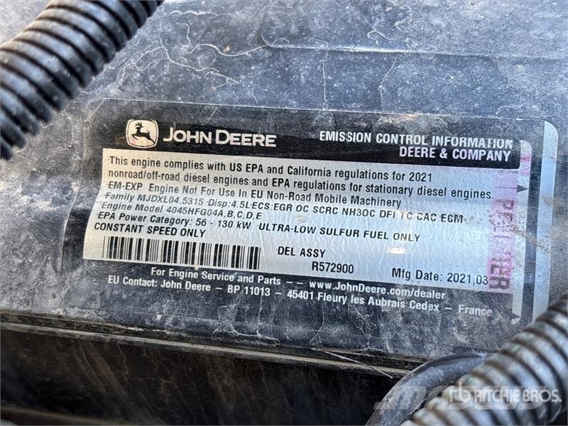Generac MDG75 60 kW Mobile Generator Set Geradores a diesel