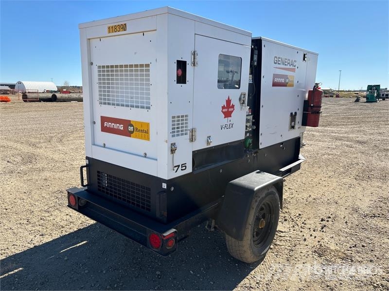 Generac MDG75 60 kW Mobile Generator Set Geradores a diesel