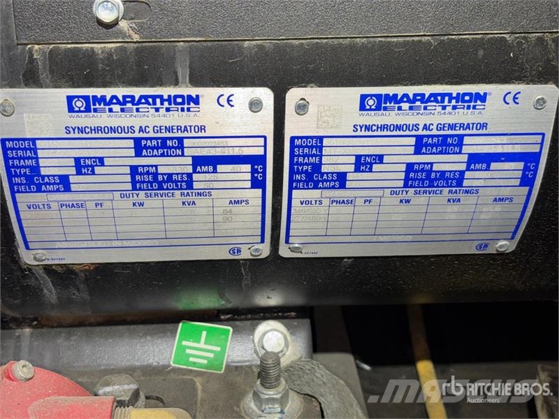 Generac MDG75 60 kW Mobile Generator Set (Inoperable) Dízel áramfejlesztők