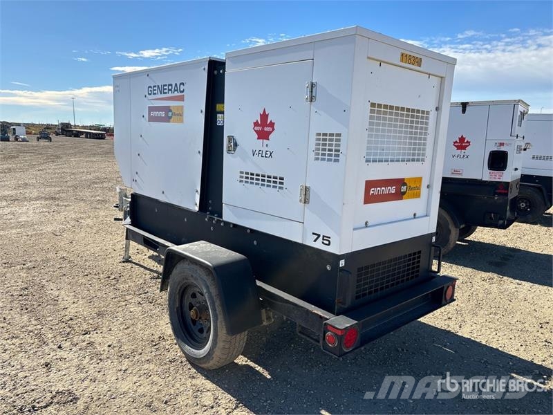 Generac MDG75 60 kW Mobile Generator Set Geradores a diesel