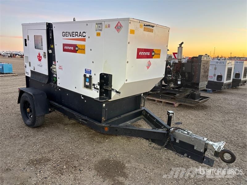 Generac MDG75 60 kW Mobile Generator Set (Inoperable) Dízel áramfejlesztők