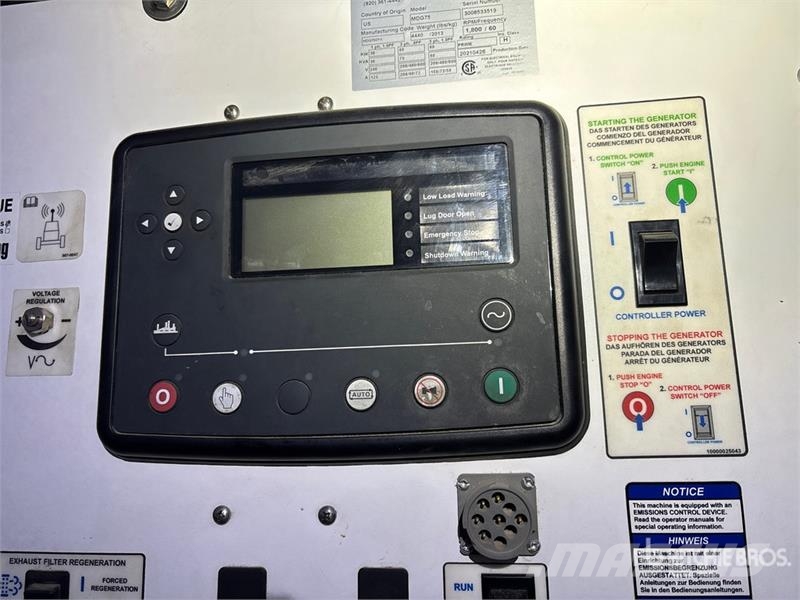 Generac MDG75DF4CAN6 60 kW Mobile Generator Set (Inoperabl Dízel áramfejlesztők