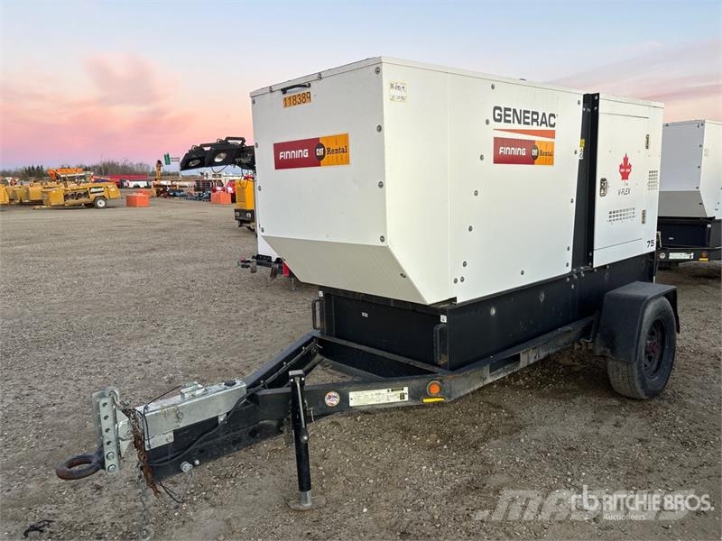Generac MDG75DF4CAN6 60 kW Mobile Generator Set (Inoperabl Dízel áramfejlesztők
