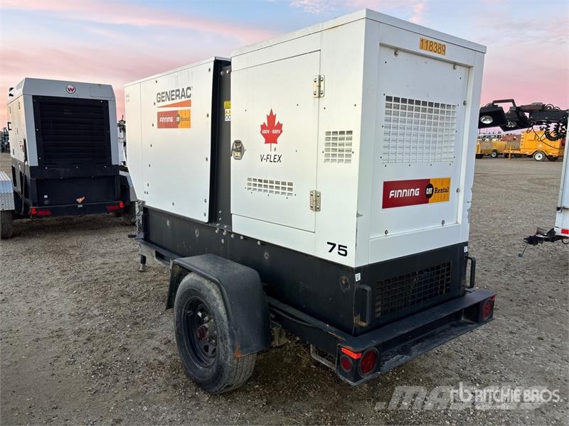 Generac MDG75DF4CAN6 60 kW Mobile Generator Set (Inoperabl Dízel áramfejlesztők