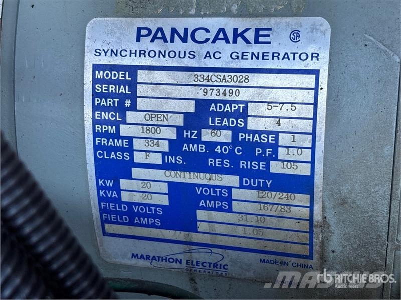 Generac MLT4200IVF4 20 kW Light Tower Valopylväät