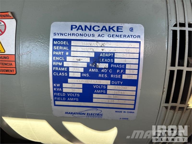 Generac MLT4200IVFA 20 kW Light Tower Lichtmasten