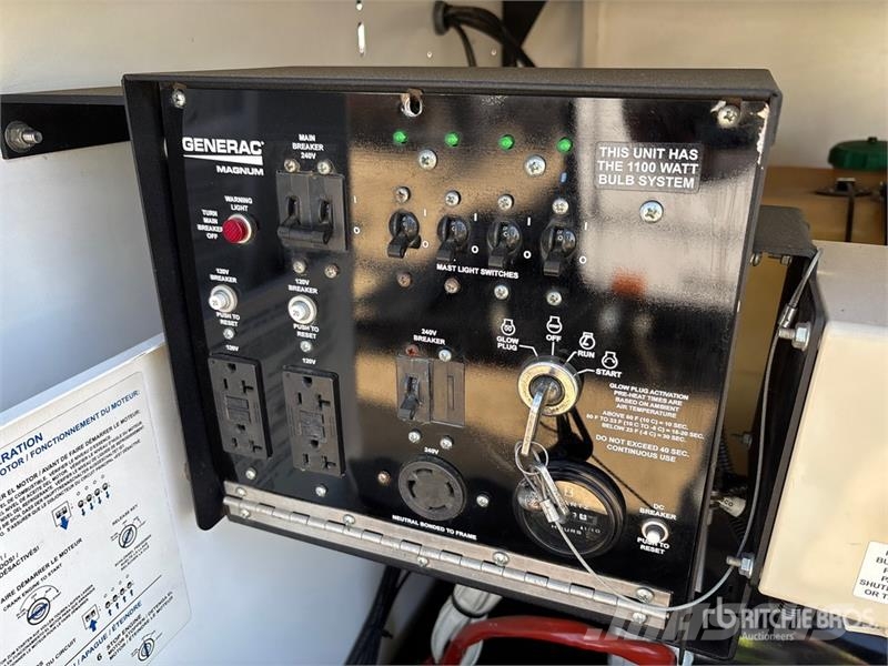 Generac MLT5080KVCAN 8 kW Light Tower ライトタワー