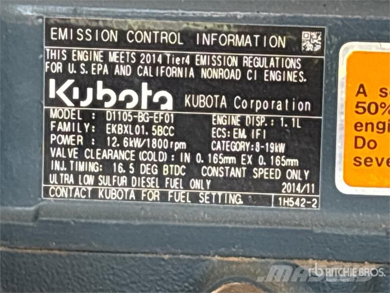 Generac MLT5080KVCAN 8 kW Light Tower ライトタワー