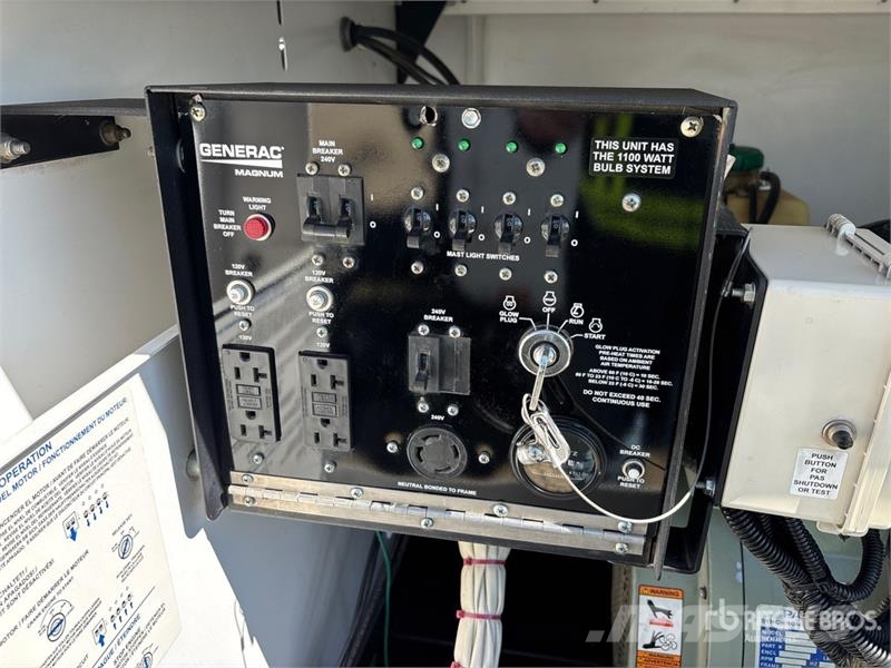 Generac MLT5080KVCAN 8 kW Light Tower ライトタワー