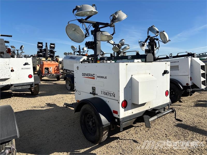 Generac MLT5080KVCAN 8 kW Light Tower Valopylväät
