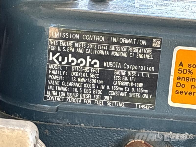 Generac MLT5080KVCAN 8 kW Light Tower ライトタワー