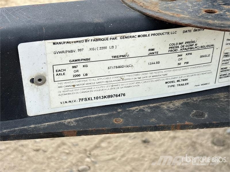 Generac MLT6S Πύργοι προβολέων