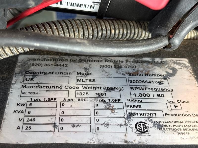 Generac MLT6S Πύργοι προβολέων