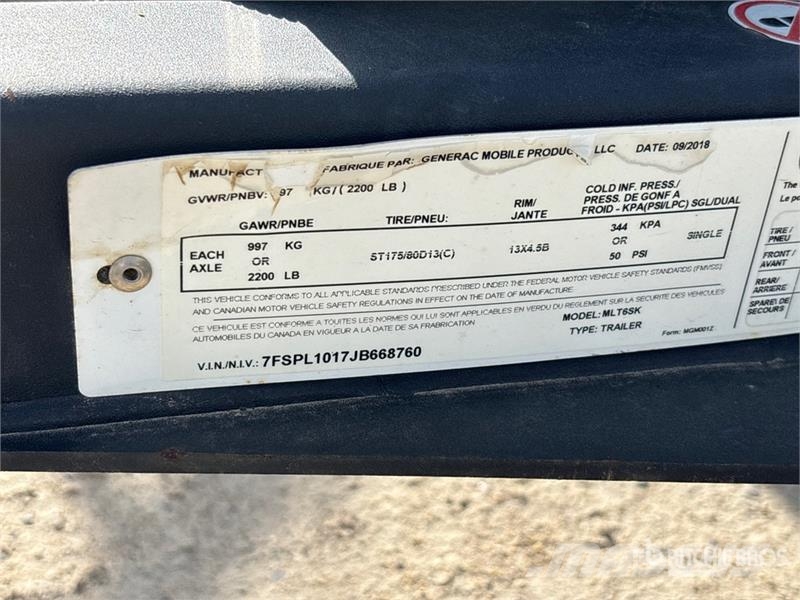 Generac MLT6SK Lichtmasten