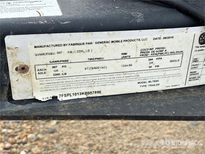 Generac MLT6SK 6 kW Light Tower Πύργοι προβολέων
