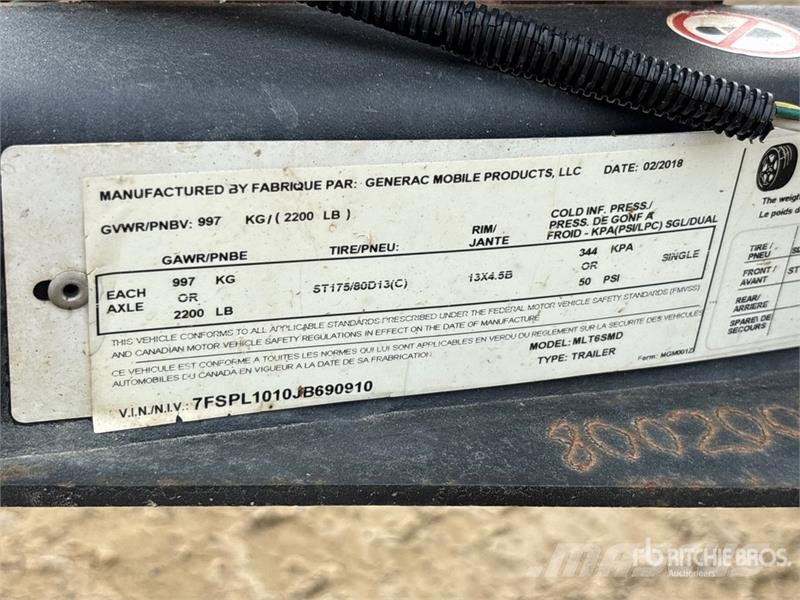 Generac MLT6SM Apšvietimo bokšteliai