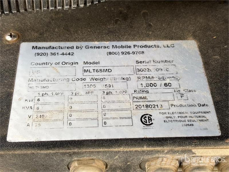 Generac MLT6SM Apšvietimo bokšteliai