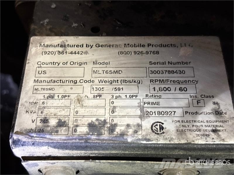 Generac MLT6SMD Lichtmasten