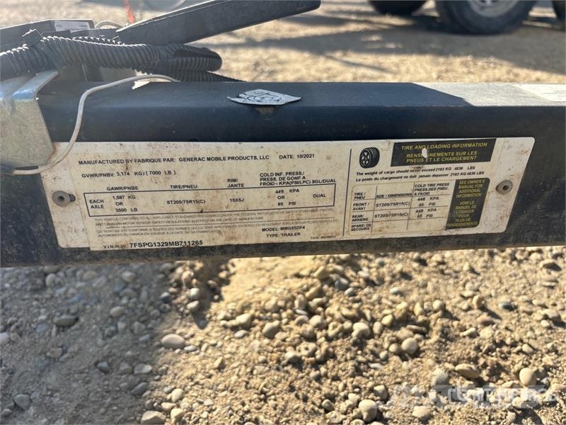 Generac MMG55 F4 44 kW Mobile Generator Set (Inoperable) Diesel generatoren