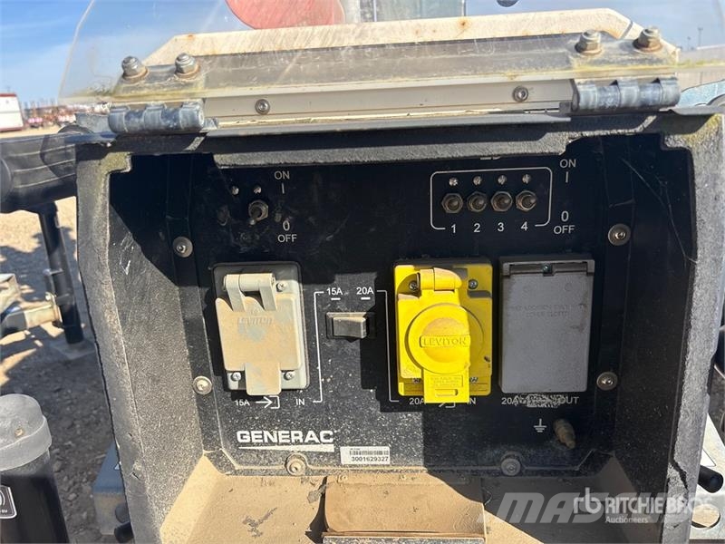 Generac of (3) Generac PLT240-0007 2.4 kW Electric Light T Light towers