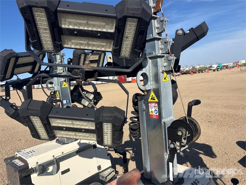 Generac of (3) Generac PLT240-0007 2.4 kW Electric Light T Light towers