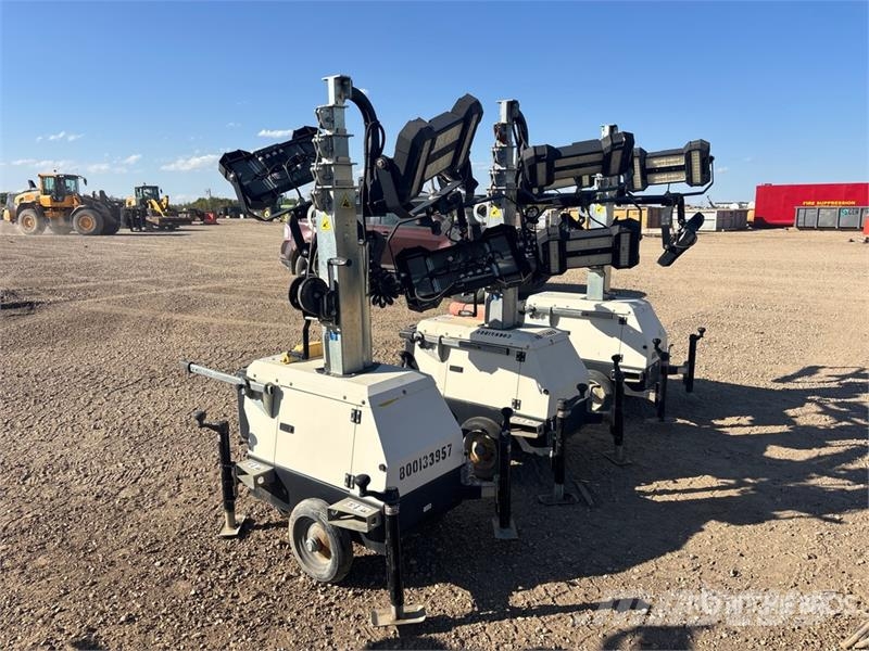 Generac of (3) Generac PLT240-0007 2.4 kW Electric Light T Light towers