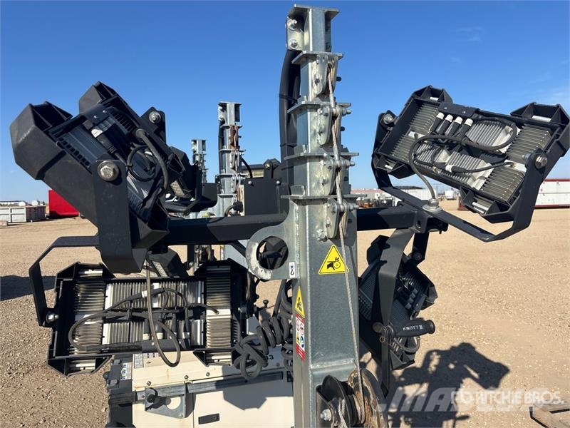 Generac of (3) Generac PLT240-0007 2.4 kW Electric Light T Light towers