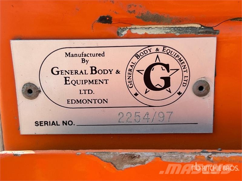 General Body & Equipment Service Body 其他组件