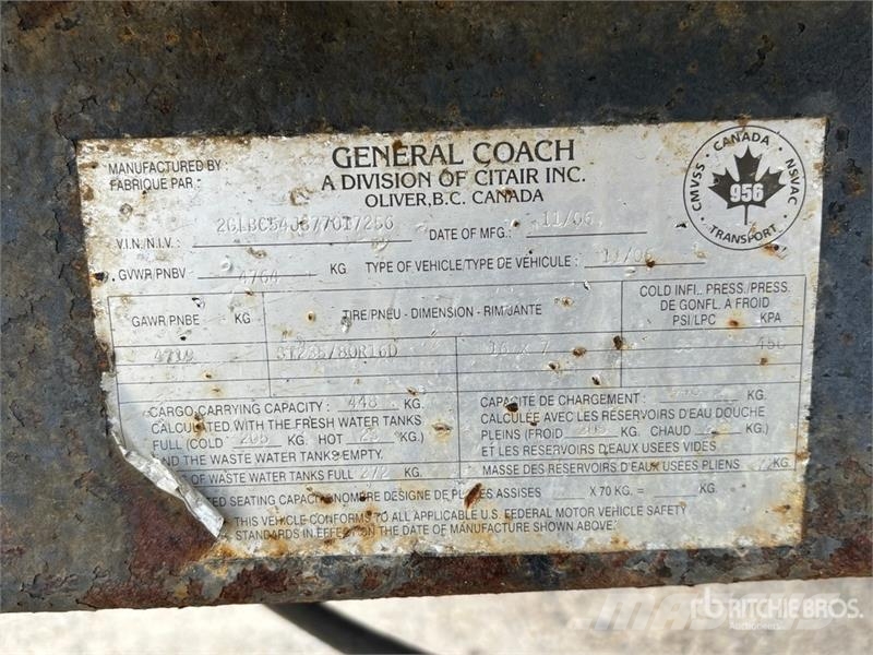 General Coach Corsair 28CKDS 32 ft T/A Travel Trailer Overige aanhangers